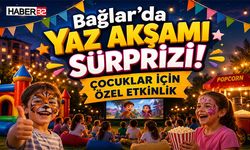 Bağlar’da Yaz Akşamı Sürprizi! Çocuklar İçin Özel Etkinlik