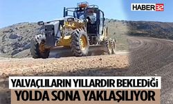 Yalvaçlıların Yıllardır Beklediği Yolda Sona Yaklaşılıyor