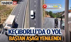 Keçiborlu’da O Yol Baştan Aşağı Yenilendi