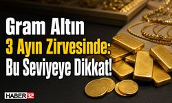 Gram Altın 3 Ayın Zirvesinde: Bu Seviyeye Dikkat!