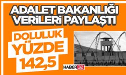 Adalet Bakanlığı Verileri Paylaştı-Doluluk Yüzde 142,5
