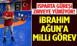 Isparta Güreşi Zirveye Yürüyor! İbrahim Ağun'a Milli Görev