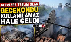 Alevlere Teslim Olan Gecekondu Kullanılamaz Hale Geldi