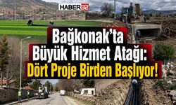 Bağkonak’ta Hizmet Atağı: Dört Çalışma Birden Başlıyor