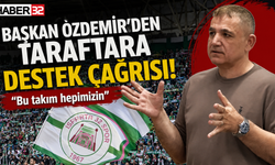 Başkan Özdemir'den Takıma Destek Çağrısı!