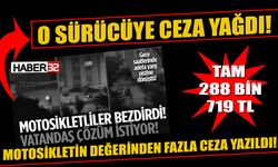 O Sürücüye Motosikletin Değerinden Fazla Ceza Yazıldı!