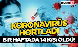 Koronavirüs Hortladı: Bir Haftada 14 Kişi Öldü!