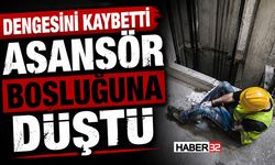 Dengesini Kaybetti, Bir Anda Asansör Boşluğuna Düştü!