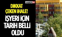 Belediye O İşyerleri İçin İhaleye Çıkıyor! Tarih Belli Oldu...