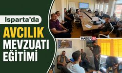 Isparta’da Avcılık Mevzuatı Eğitimi