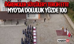 Öğrenciler Sütçüler’i Tercih Etti! MYO’da Doluluk Yüzde 100