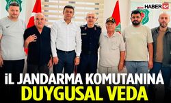 İl Jandarma Komutanına Duygusal Veda