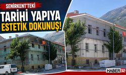 Senirkent'teki Tarihi Yapıya Estetik Dokunuş!