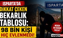 Isparta’da Dikkat Çeken Bekarlık Tablosu: 98 Bin Kişi Hiç Evlenmedi!
