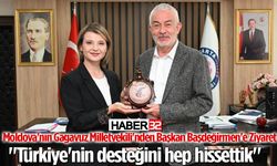 Moldova'nın Gagavuz Milletvekili'nden Başkan Başdeğirmen'e Ziyaret