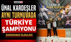 Ünal Kardeşler Aynı Turnuvada Türkiye Şampiyonu!