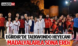 Eğirdir’de Taekwondo Heyecanı Madalyalarla Sona Erdi