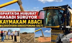 Isparta’da Hububat Hasadı Sürüyor
