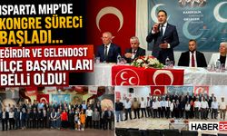 MHP'de Eğirdir ve Gelendost İlçe Başkanları Belli Oldu!