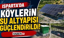 Isparta’da Köylerin Su Altyapısı Güçlendirildi!