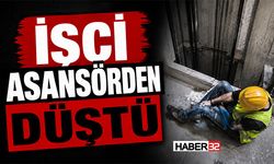 Çalışırken Asansör Boşluğuna Düştü!