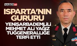 Yenişarbademlili Mehmet Ali Yağız Tuğgeneralliğe Terfi Etti