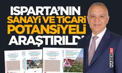 ISPARTA’NIN sanayi ve ticari potansiyeli araştırıldı