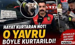 Hayat Kurtaran Not: "Aracı çalıştırma, itfaiyeyi ara"