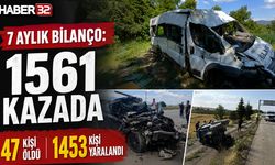O Kazalarda, 47 Kişi Öldü, Bin 453 Kişi Yaralandı!