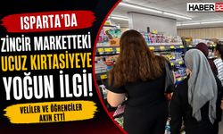 Isparta'da Ucuz Kırtasiye Ürünlerine Yoğun İlgi!