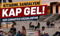 Kitabını, Sandalyeni Kap Gel! Her Cumartesi Düzenleniyor