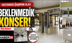 SDÜ Hastanesi'nde Beklenmedik Konser! Vatandaşlar Tepki Gösterdi!
