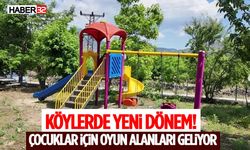 Köylerde Yeni Dönem! Çocuklar İçin Oyun Alanları Geliyor
