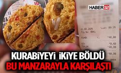 Kurabiyeyi İkiye Böldü, Bu Manzarayla Karşılaştı