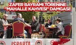 Zafer Bayramı Törenine "Mahalle Kahvesi" Damgası!