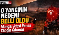 O Yangını 'Mangal Ateşi' Çıkardı!