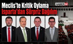 Meclis’te Kritik Oylama: Isparta’dan Sürpriz Dağılım