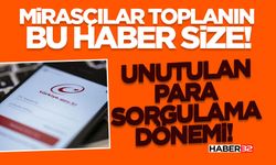 Mirasçılar toplanın bu haber size!