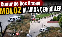 Çünür’de Boş Arsayı Moloz Alanına Çevirdiler