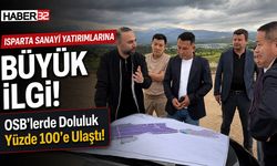 Isparta'da Sanayi Yatırımlarına Büyük İlgi!