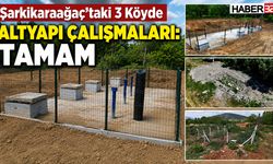 Şarkikaraağaç’taki 3 Köyde Altyapı Çalışmaları: Tamam