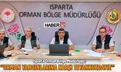 'Orman Yangınlarına Karşı Teyakkuzdayız' Mesajı