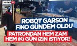 Robot Garson Fiko Gündem Oldu