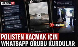 Polisten Kaçmak İçin WhatsApp Grubu Kurdular