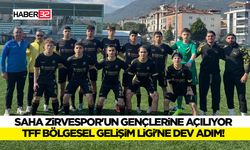 Saha Zirvespor'un Gençlerine Açılıyor: TFF Bölgesel Gelişim Ligi'ne Dev Adım!