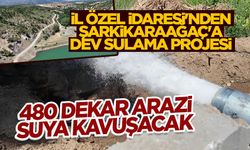 480 Dekar Arazi Suya Kavuşacak