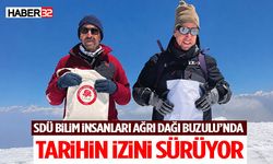 SDÜ Bilim İnsanları Ağrı Dağı Buzulu’nda Tarihin İzini Sürüyor