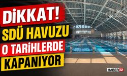 Dikkat! SDÜ Havuzu O Tarihlerde Kapanıyor