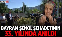 Bayram Şenol Şehadetinin 33. Yılında Anıldı