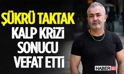 Şükrü Taktak Kalp Krizi Sonucu Vefat Etti